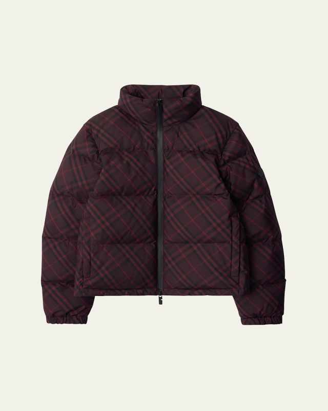 Ambleside Check Puffer Jacket